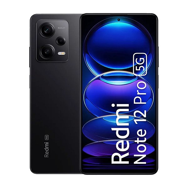 Smartphone Xiaomi Redmi Note 12 Pro 5G 128GB 8GB Preto Índia Seminovo