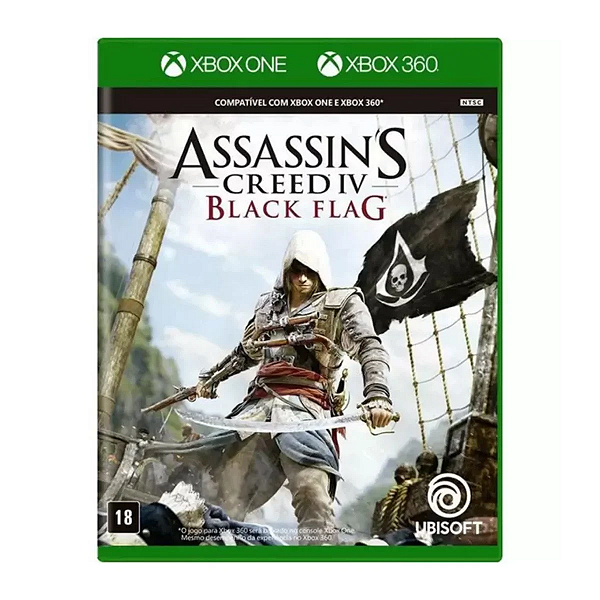 Jogo AssassinS Creed IV Black Flag - Xbox 360 / Xbox One Seminovo