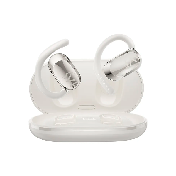 Fone de Ouvido Bluetooth Haylou Earhook 1 OW02 Branco