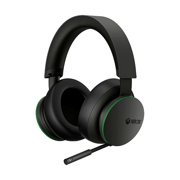 Headset Microsoft Sem Fio - Xbox One / Xbox Series X|S / Windows 10 Preto - Seminovo
