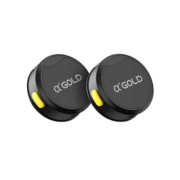 Microfone Lapela Duplo Wireless a'GOLD MCF-38D Lightning