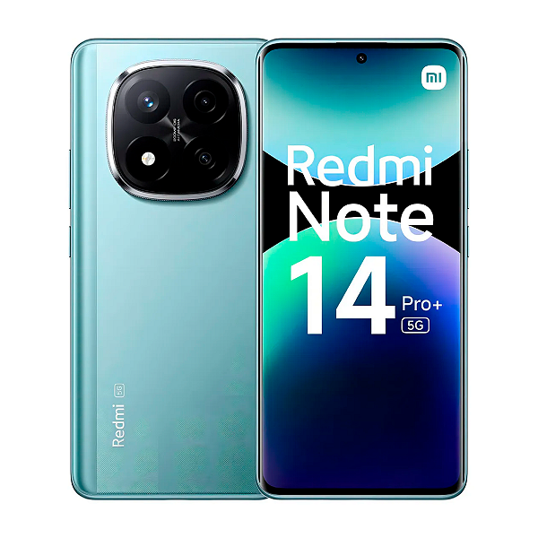 Smartphone Xiaomi Redmi Note 14 Pro+ 5G 512GB 12GB Azul