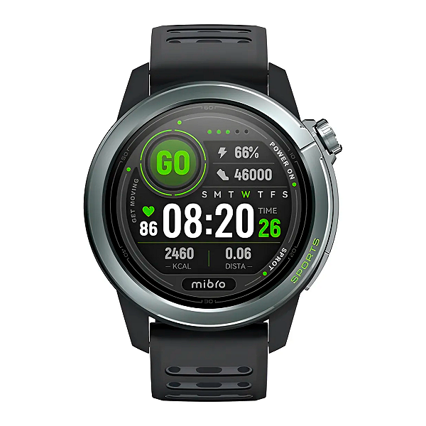Smartwatch Mibro Watch GS Active 2 XPAW024 Cinza