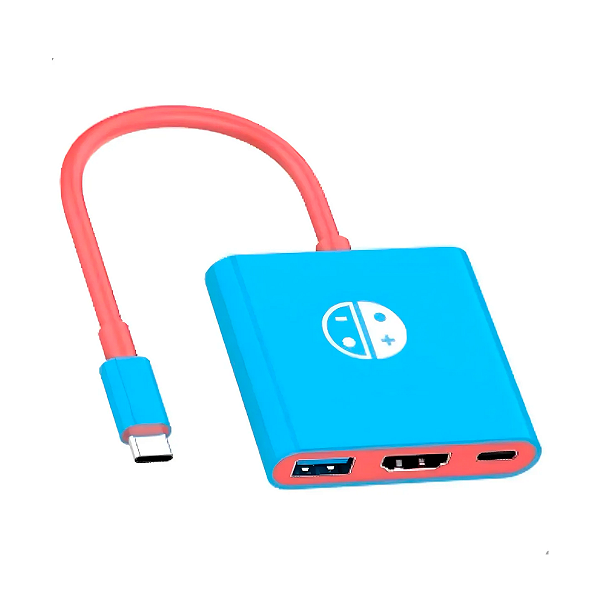 Dock Externo Hub USB-C Nintendo Switch - Core/ Oled