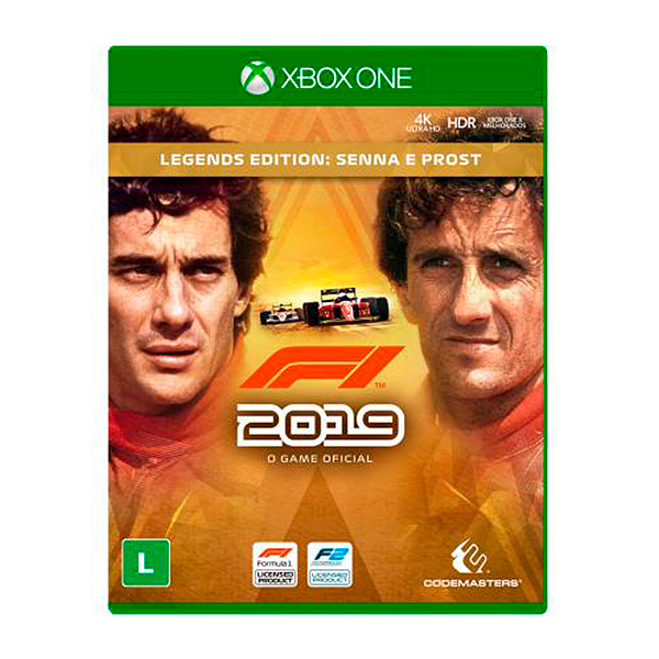 Jogo F1 2019 Legends Edition Senna e Prost Xbox One - Seminovo