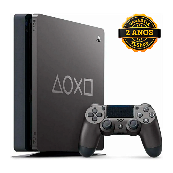 Console PS4 Slim 1TB Days Of Play Cinza Seminovo