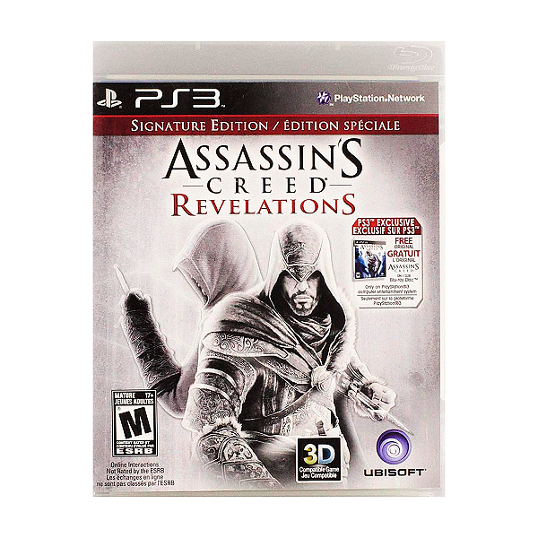Jogo Assassins Creed Revelations Signature Edition PS3 Seminovo