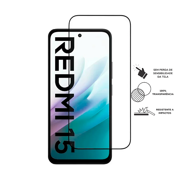 Película 3D para Xiaomi Redmi 15