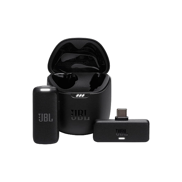 Microfone Lapela JBL Quantum Stream Wireless USB-C