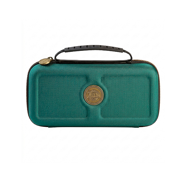 Case Nintendo Switch V1 / V2 / Oled Zelda Deluxe Verde Seminovo