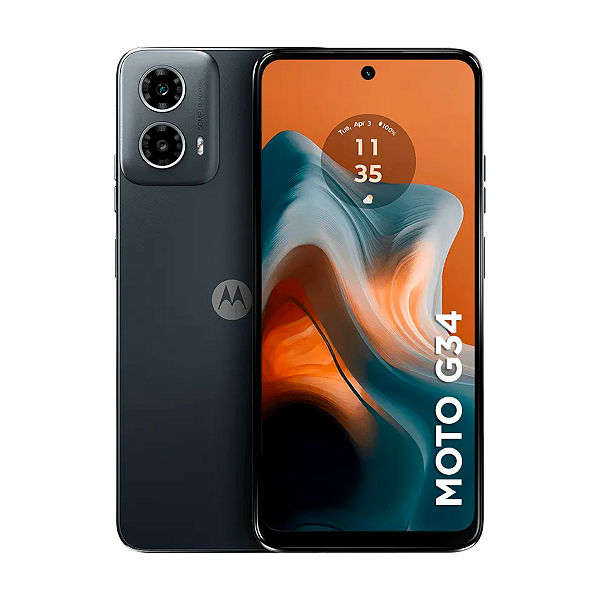 Smartphone Motorola Moto G34 5G 128GB 4GB Preto Seminovo