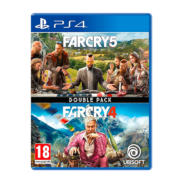 Jogo Far Cry 4 + Far Cry 5 Double Pack - PS4 Seminovo