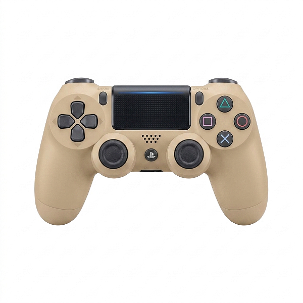 Controle Sem Fio Original PS4 Hall Effect Bege Seminovo