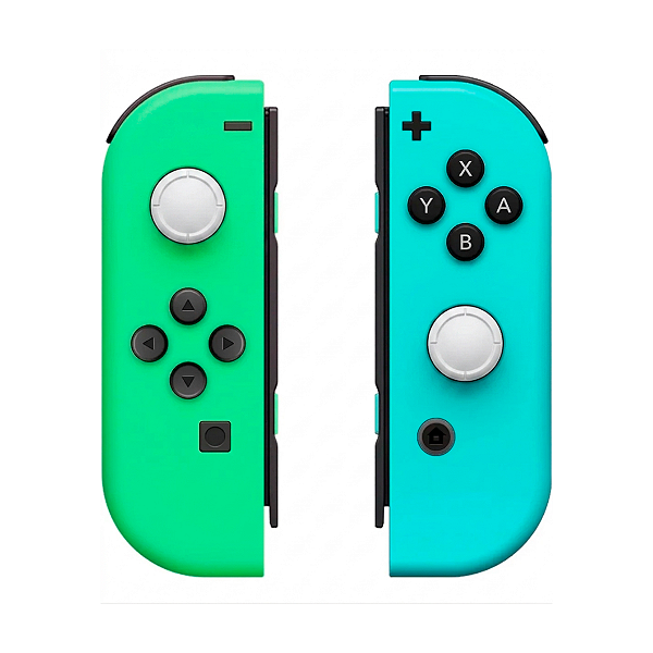Controle Joy-Con Par Compatível Nintendo Switch Azul e Verde Seminovo
