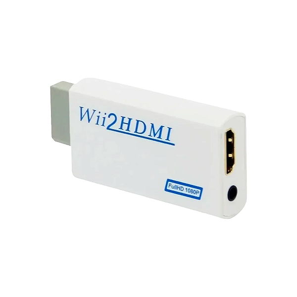 Adaptador HDMI para Nintendo Wii 1080p