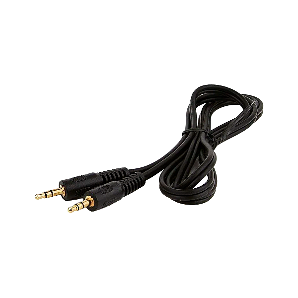 Cabo P2 Macho para P2 Macho 3 metros 3,5mm