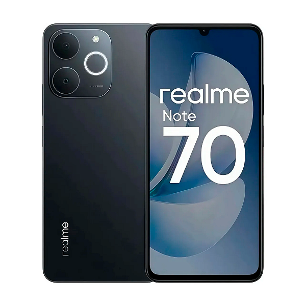Smartphone Realme Note 70 256GB 8GB Preto