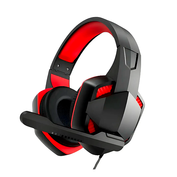 Headset Lehmox LEF-1212 P3 Vermelho - PS4 / Xbox One