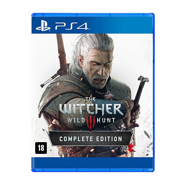 Jogo The Witcher 3 Wild Hunt + CONTEUDO EXTRA- PS4 Seminovo
