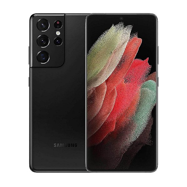 Smartphone Samsung S21 Ultra 5G 256GB 12GB Titânio Cinza Seminovo