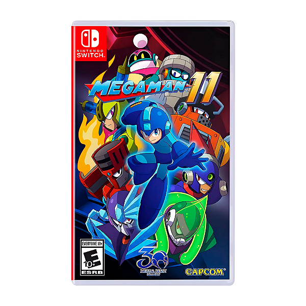 Jogo Mega Man 11 - Switch Seminovo