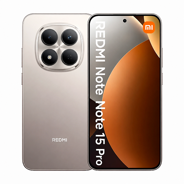 Smartphone Xiaomi Redmi Note 15 Pro 256GB 8GB Titânio