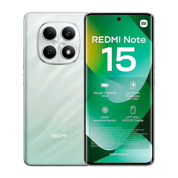 Smartphone Xiaomi Redmi Note 15 256GB 8GB Verde