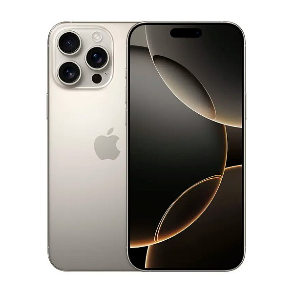 Smartphone Apple iPhone 16 Pro Max 256 GB Titânio Natural Seminovo
