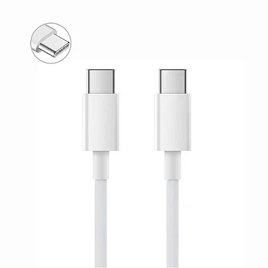 Cabo USB-C para USB-C Xiaomi 6A BHR087AGL 2m Branco
