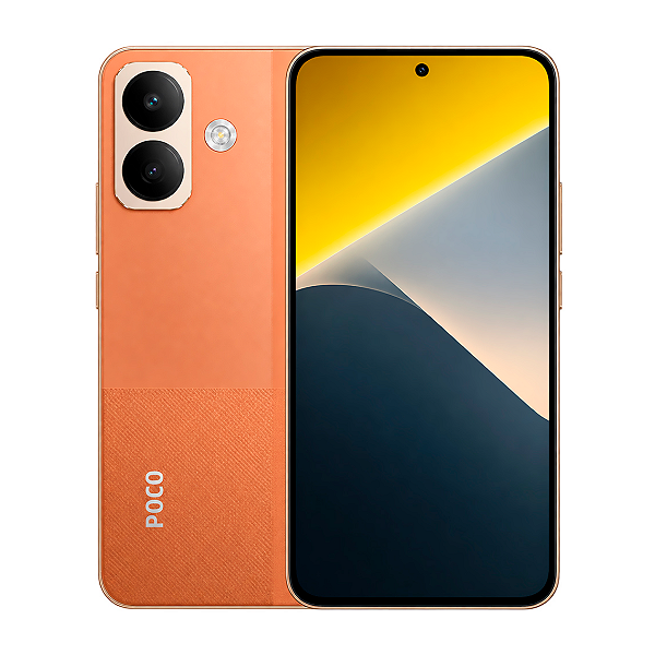 Smartphone Poco X8 5G 256GB 12GB Laranja