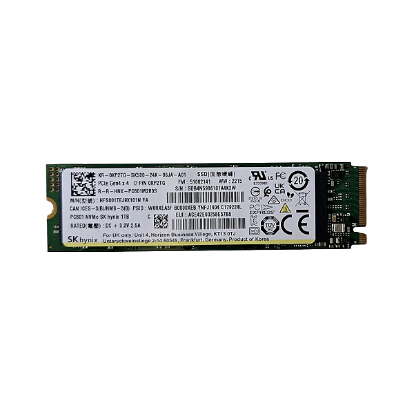 SSD NVME M.2 SK Hynix 1TB Seminovo
