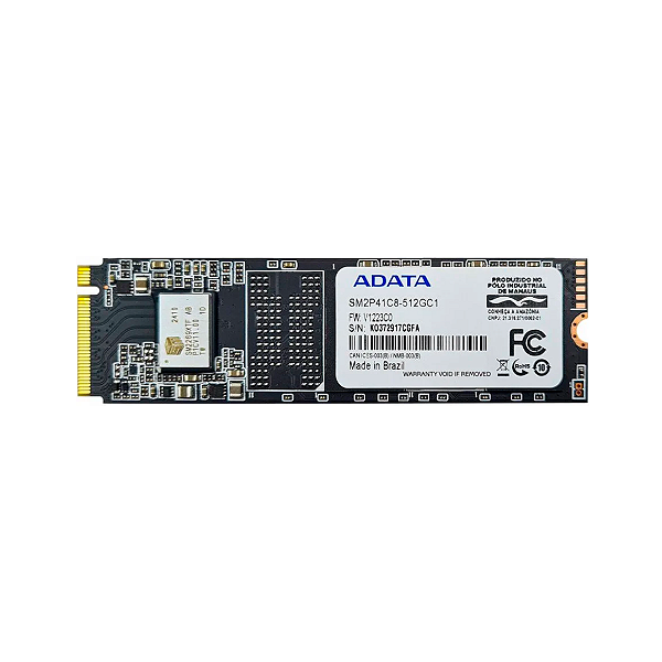 SSD NVME ADATA SM2P32A8 512GB  Seminovo
