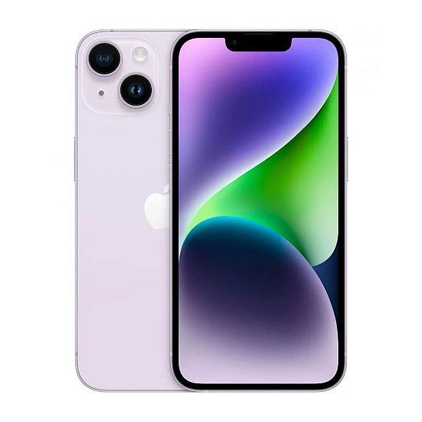 Smartphone Apple iPhone 14 Plus 128GB 6GB Lilás Seminovo