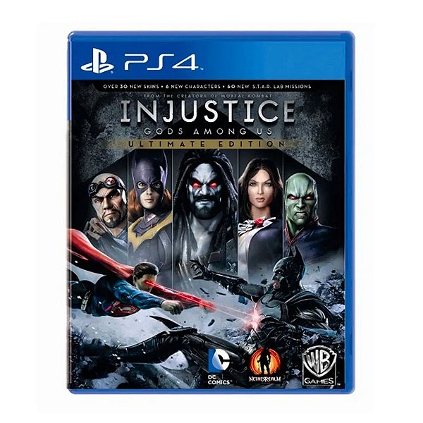 Jogo Injustice Gods Among Us Ultimate Edition - PS4 Seminovo