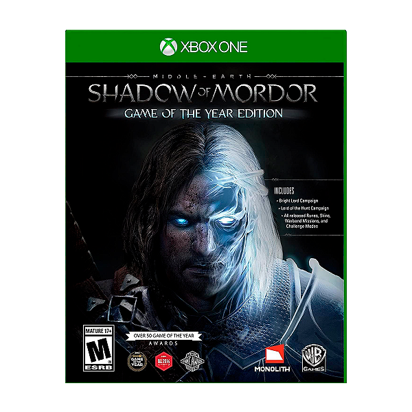 Jogo Terra-Média Sombras de Mordor Edição Jogo do Ano - Xbox One Seminovo