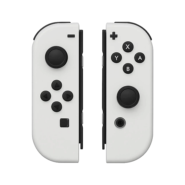 Controle Joy-Con Par Original Nintendo Switch Branco Seminovo