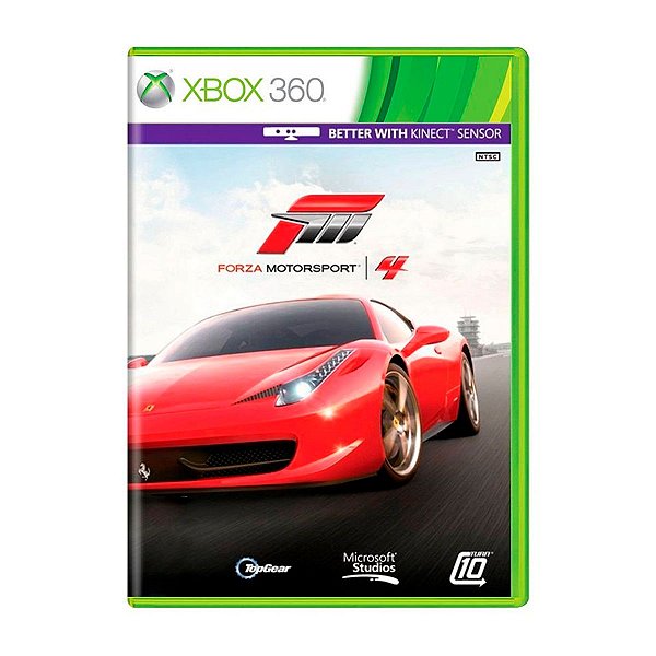 Jogo Forza Motorsport 4 Europeu - Xbox 360 Seminovo