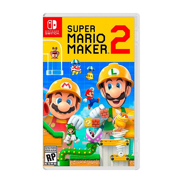 Jogo Super Mario Maker 2 - Switch Seminovo
