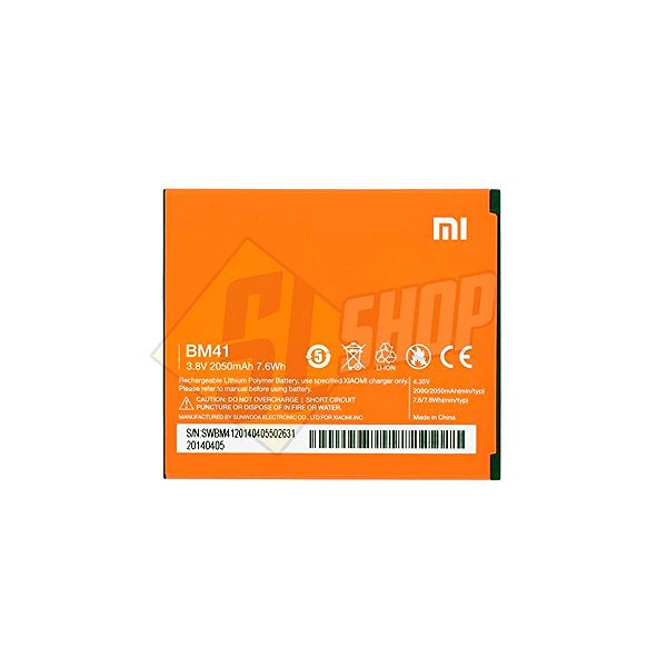 Pç Xiaomi Bateria BM41 Redmi Note 4 - 2050 mAh