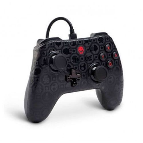 Controle Power A Wired Bowser Shadow Edition- Switch