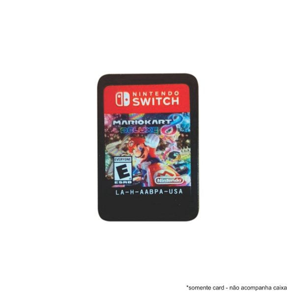 Jogo Mario Kart 8 Deluxe - Switch Seminovo