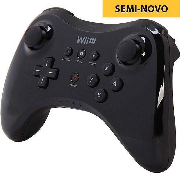 Controle Pro Oficial - Wii U Seminovo