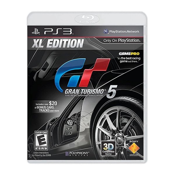 Jogo Gran Turismo 5 XL Edition - PS3 Seminovo