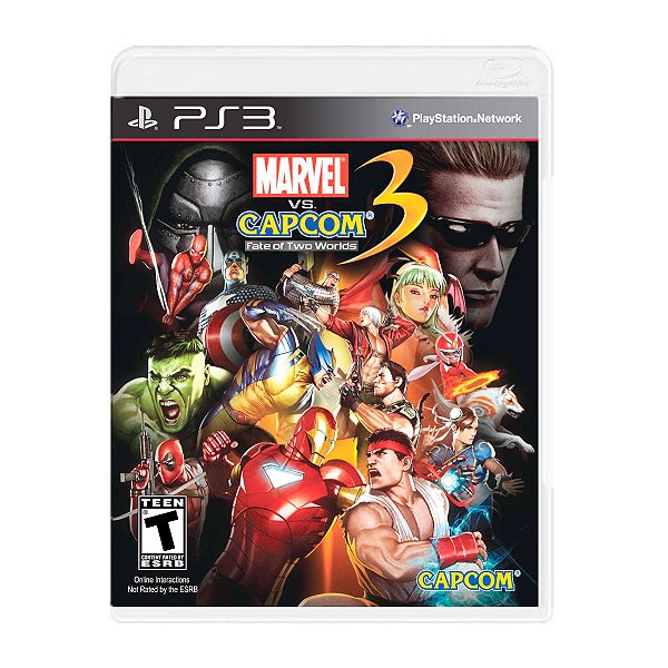 Jogo Ultimate Marvel Vs Capcom 3 - PS3 Seminovo