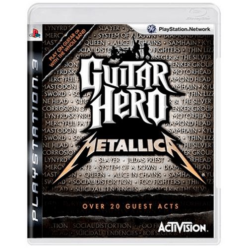 Jogo Guitar Hero Metallica - PS3 Seminovo
