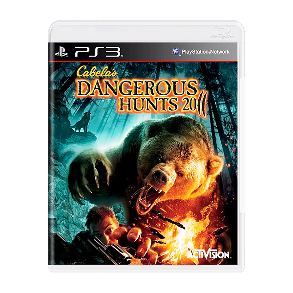 Jogo Cabelas Dangerous Hunts 2011 - PS3 Seminovo