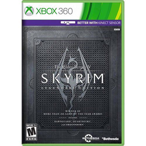 Jogo V Skyrim Legendary Edition - Xbox 360 Seminovo