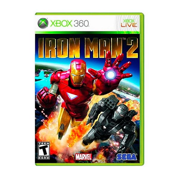Jogo Iron Man 2 - Xbox 360 Seminovo