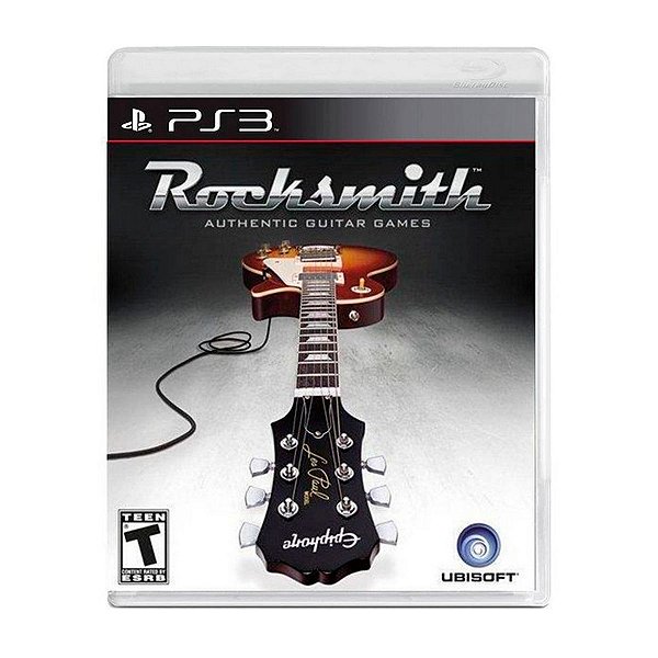 Jogo Rocksmith Authentic Guitar Games - PS3 Seminovo