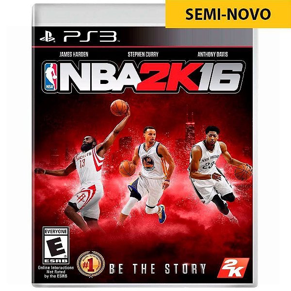 Jogo NBA 2K16 - PS3 Seminovo